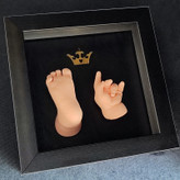 قاب تندیس دست و پای نوزاد