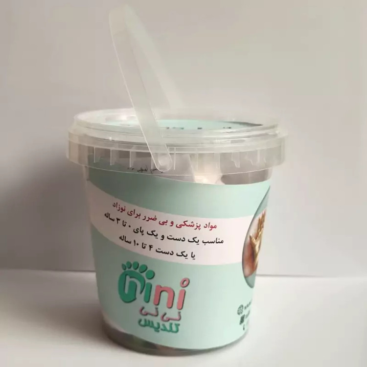 مجموعه قالبگیری و ساخت تندیس دست و پای نوزاد برند نی نی تندیس رنگ پوست طبیعی