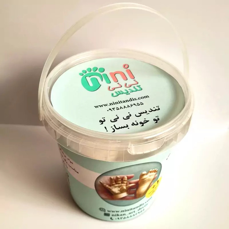 مجموعه قالبگیری و ساخت تندیس دست و پای نوزاد برند نی نی تندیس رنگ پوست طبیعی