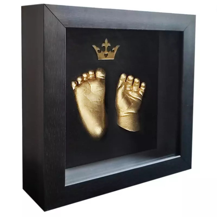 تابلو تندیس دست و پا کودک سایز 22x22 برند نی نی تندیس