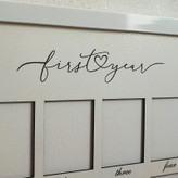 قاب عکس ماهگرد First year